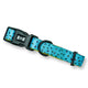 Pup Chic Sprinkles for Days Blue Dog Collar – Large.