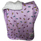 Pup Chic Sprinkles for Days Small Dog Blanket.