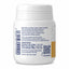 Supplement container with label and QR code on a white background