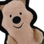 Beco Plush Quokka Dog Toy Small
