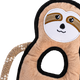 Beco Plush Sloth Dog Toy Medium.