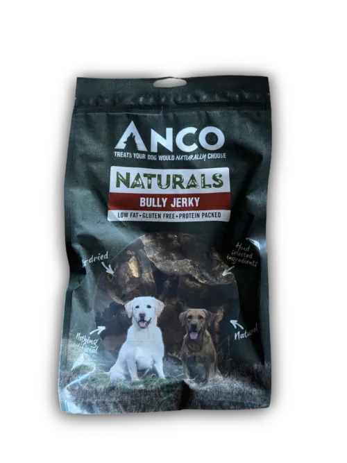 Anco Naturals Bully Jerky 100g beef dog treats