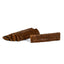 Close-up of Paddock Farm venison dog chew strips, dark brown textured treats made with single-source protein, perfect for dogs with sensitivities, available from Amy’s Pet Supplies.