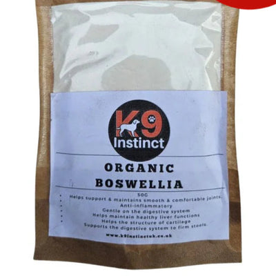 K9 Instinct Boswellia Powder 100g – Natural Joint & Mobility Support for Dogs & Cats