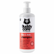 Buddycare Flea and Tick Cat Shampoo 500ml white pump bottle with coral red label and cat logo