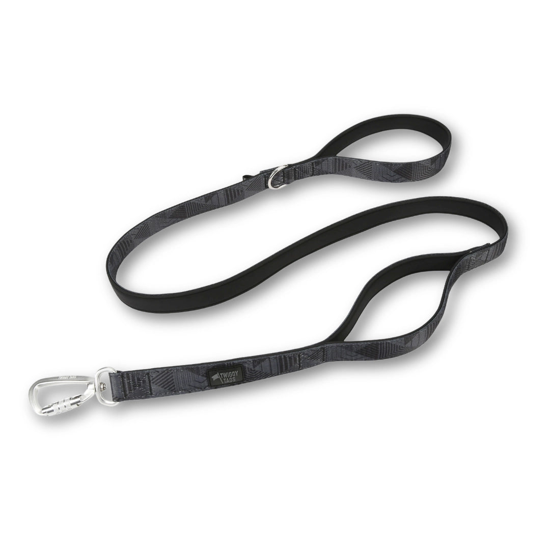 Twiggy Tags Close Control Dog Lead – Onyx