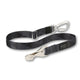 Twiggy Tags ISOFIX Dog Seat Belt – Onyx | Adjustable Car Safety Restraint.