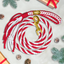 Make Your Own Dog Lead Craft Kit - Candy Cane Sparkle