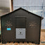 Easicoop Chalet 2XL - HPL Chicken Coop up to 18 large Birds (black)