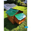 Easicoop Chalet L - HPL Chicken coop up to 10 large Birds (Black)