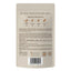 Hackney Dog House Beef Bone Broth Powder back pouch showing ingredients, analytical constituents, mixing directions and daily feeding guide