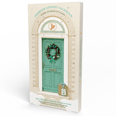JR Christmas House Advent Calendar for Dogs – Salmon