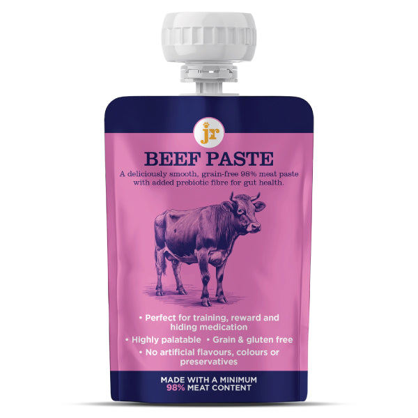 JR Beef Paste+ for Dogs – 98% Beef Smooth Dog Treat