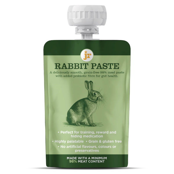 JR Rabbit Paste+ for Dogs – 98% Rabbit Smooth Dog Treat