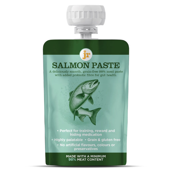 JR Salmon Paste+ for Dogs – 98% Salmon Smooth Dog Treat