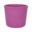 Purple LickiMat Yoggie Pot enrichment feeder showing its textured inner surface