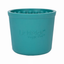 Turquoise LickiMat Yoggie Pot dog enrichment and slow feeder pot