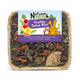 Natural Nibbles Healthy Salad Bowl for small animals, a 100% natural edible palm leaf bowl filled with crunchy dried fruits and vegetables, perfect for rabbits, guinea pigs, and hamsters, available at Amy’s Pet Supplies.