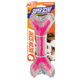 Nerf Dog Super Scent bacon scented 9-inch bone with clear textured exterior and pink solid core in packaging