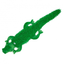 Örva Snuffle Croc green dog enrichment toy showing the full textured foraging surface