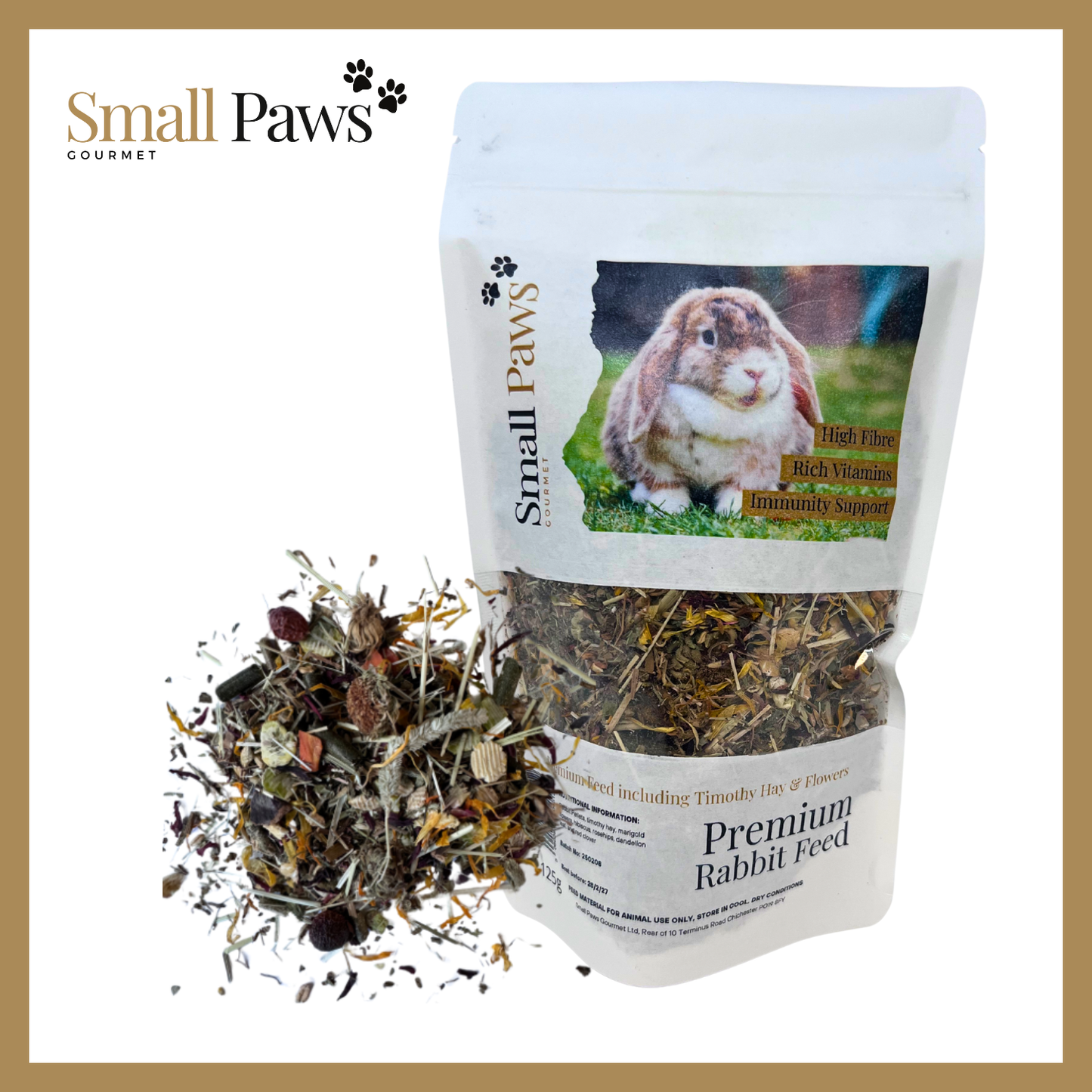 Small Paws Premium Rabbit Feed