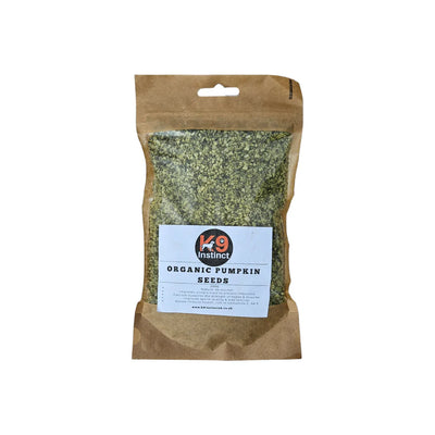 K9 Instinct Crushed Pumpkin Seed 100g – Natural Dewormer & Urinary Support for Dogs