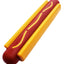 SodaPup Hot Dog Power Chewer Toy