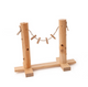 Norah’s Village Washing Line Wooden Small Animal Treat Hanging Toy.